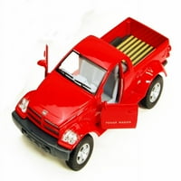 Dodge električni kamion za kamione, crvena - Kinsmort 5017D - Skala Diecast Model igračka automobila