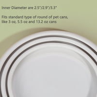 Ovojnici Hranama za kućne ljubimce mogu pokriti TPR mogu poklopac za pse i mačku hranu, uklapa se standardne