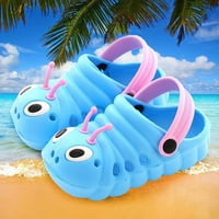 Par CATERPILLAR plaža Neklizajuće cipele Crtani ljetne sandale Cool papera za dječake Djevojke