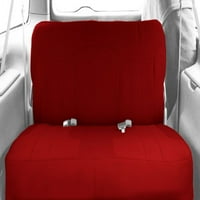 Calrend Stražnji čvrsti klupi Neosupreme Seat Seat za 2004- Nissan Quest - NS348-02NA Crveni umetak