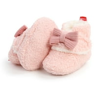 Sdjma dječje dječje čizme dječje djevojke bebe meke pamučne cipele Toddler Bow-čvor tople cipele
