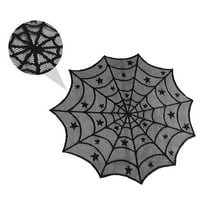Hemoton Halloween Spider Net tkanina scena izgled PROP SPIDE neto gaze