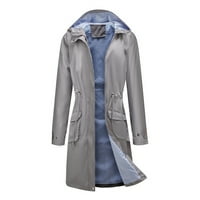 Loopsun Ljetna odjela za štednju za žene zimski kaputi Cardigan, ženska puna kišna jakna na otvorenom