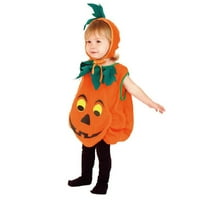 TODDLER Baby Boy Girl Halloween bundeve kostimi za romper bodići bez rukava bez rukava i hat dječja