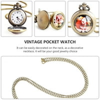 Rosarivae džepni sat Vintage Viseći sat Viseći džepni sat Retro satovi
