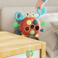 Dobavljači za bebe Igračke Puzzle alati Kreativci Rakovi, Montessori Toy za starosne dobi od 0 mjeseca