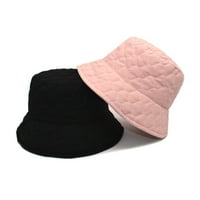 Adviicd unise šešir ženske solidne boje zimskog zimskog toplog termalnog vjetra otporna na vjetar ribarski šešir za šešir s crnim djecom šešir