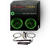 Flashtech Green LED Halo Ring Mag Light komplet za Ford F- Super dužnost 01-04
