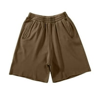 Cuoff kratke muške ljetne casual modne kratke hlače muške ljetne lamesne kratke hlače zelena l 95% viskoza,