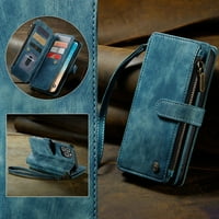 iPhone XR novčanik futrola, magnetsko zatvaranje odvojive kožne kožne futrole Držači telefona, iPhone