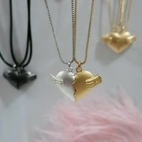 Ogrlica sa privjeskom u obliku srca u obliku srca sa legurom magneta Udobne nosite ogrlice za dnevno odjeću
