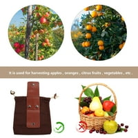 Torba za pravljenje hrane - Kožne torbe za odlaganje kaiševa od kože - smeđe boje