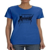 Majica u obliku majica u obliku majica u obliku teške metala žene - sumage by shutterstock, ženska mala