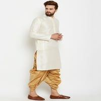 Mens Silk Blend Bollywood Style Designer Party Nosite indijski etnički Dhoti Kurta