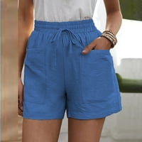 Fuieeoe kratke hlače Žene plus veličine ispod ljetnih kratkih kratkih kratkih kratkih kratkih hlača
