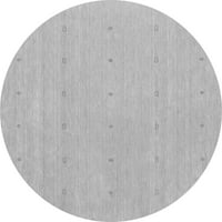Ahgly Company u zatvorenom okruglom apstraktnom sivom suvremenim prostirkama, 7 'okruglica