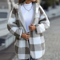 Loopsun Žene Ljetne štedne odjeće Zimski kaputi, ženska ležerna redovita labava plaženi mjehurić prema