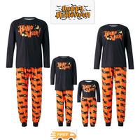 Set odjeće za porodicu Nova Halloween, majica ROMPER Uklapanje pidžama