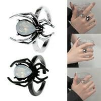 ✪ Podesivi prsten otvoreni prstenovi Spider oblik otvor Podesivi legura zvona