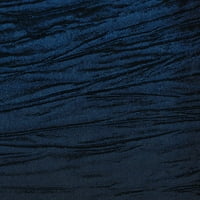 Ultimate Textile Crinkle Taffeta - Delano ovalni stolnjak kraljevskih plava
