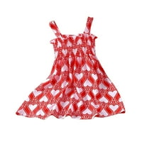 Rovga casual haljine za djevojčice Ležerne haljine ljeto scoop vrat bez rukava cvjetni cvjetni print