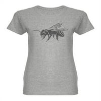 Wasp skica. Majica Žene -Image by Shutterstock, ženska srednja sredstva