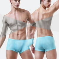 Muški donji rublje Muški ljetni tanki prozirni ledeni svileni bokseri prozračni muškarci struine pantalone