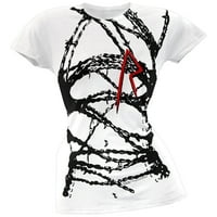 Rihanna ženske juniore bodljikave žice majica kratkih rukava