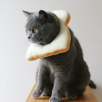 Predivna pokrivala za glavu za glavu na kruhu pamučne mačke za glavu Funny PET kostim m