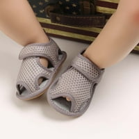 Penkiiy Toddler Djevojke Djevojke Slatke meke gumene jedinice sandale Toddler cipele cool sandale za djecu 12-mjesečne sive ljetne ponude