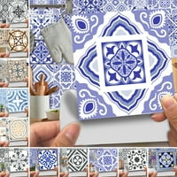 List marokanski stil kuhinja zidna pločica naljepnice samoljepljive kupaonice mozaik backsplash zidne