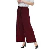 Ženske hlače Trendy Pleased pantalone širokoga noga labava casual pant