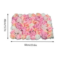 4 * ružičasti svileni cvjetni zid vjenčani obveznica ukras umjetni cvjetni zid