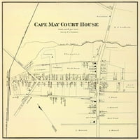Cape May Court House New Jersey Poster Poster Print the Woolman Woolman NJCA0001