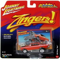 Chevy Nova, Hugger Orange - Round JLSF001 48B- - Skala Diecast Model igračka automobila