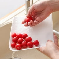 Tiitstoy viseći rezanje ploča za rezanje s rupom Mala ploča za suđe kuhinju multifunkcionalna sjeckalica za sjeckanje plastične ploče