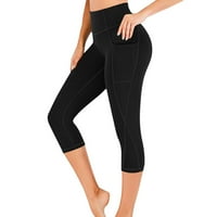 Ponude Žene Stretch Yoga Tajice Fitness Trčanje Teretana Sportski džepovi Aktivne hlače
