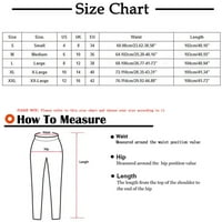 Ženske hlače ženske hlače za žene pantalone Visoki struk porast dugačka-nogu m