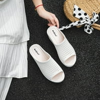 Sandale za žene Ljeto debele dne cipele na cipelama na plaži Sandale Rimljene casual papuče