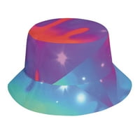 Biventing Store Rainbow Bucket Hat Modna lagana na otvorenom HOT FUN Ljeto Plaža Ribar za odmor