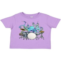 Inktastična slatka plava hobotnica bubnjaring poklon mališani dječak ili majica mališana