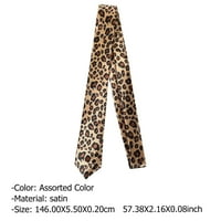 Zebra Leopard uzorak Nectie Premium Party Necktie Udobne kravate