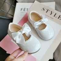 Yinguo kožne cipele princeze djeca toddler sandale čvorove djevojke za bebe cipele bijele 16