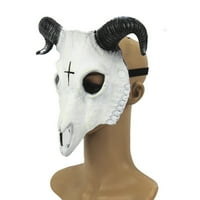 Noć vještica od ovčjeg horne đavola Realistična Cosplay kostimska maska ​​za Halloween CoustUme isporučuje