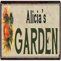 Alicia's Garden Sign Cvjetni čik ukras Poklon 106180017155