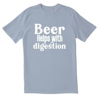 Totallytorn pivo pomaže kod probave novost sarkastičnim zabavnim muškim majicama