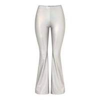 Stručne hlače Ljetne hlače Žene Ležerne prilike ženske zvonike Multi obojene micro tanke pantalone