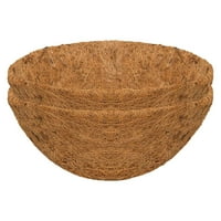 Virmaxy prodaja Viseća košara kokosnog vlaknastih mašina za zamjenu za zamjenu za cvjetni lonac višebojni
