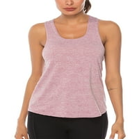 Avamo Women Yoga Tank Top Dame Sportska teretana Trčanje T majice u vratu Ljeto Ležerne prilike Vest