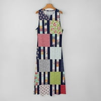 Semimay Fashion Maxi Haljina za žene Ljeto Žene Ležerne prilike Ležerne prilike Elegantne duge haljine
